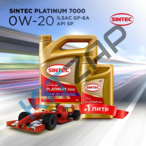 ����� �������� PLATINUM 7000 SAE 0W-20 ILSAC GF-6A (5�)_����_0